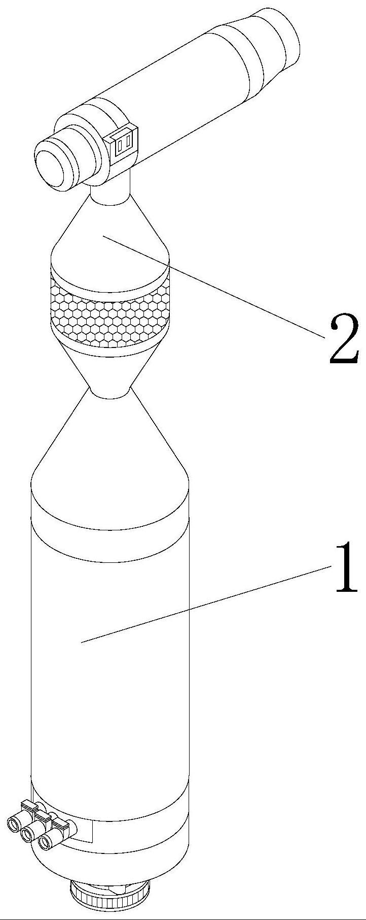 一种塑料制品颗粒配料用混合下料装置的制作方法