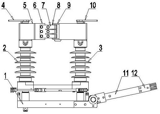 一种新型GW4户外高压隔离开关的制作方法