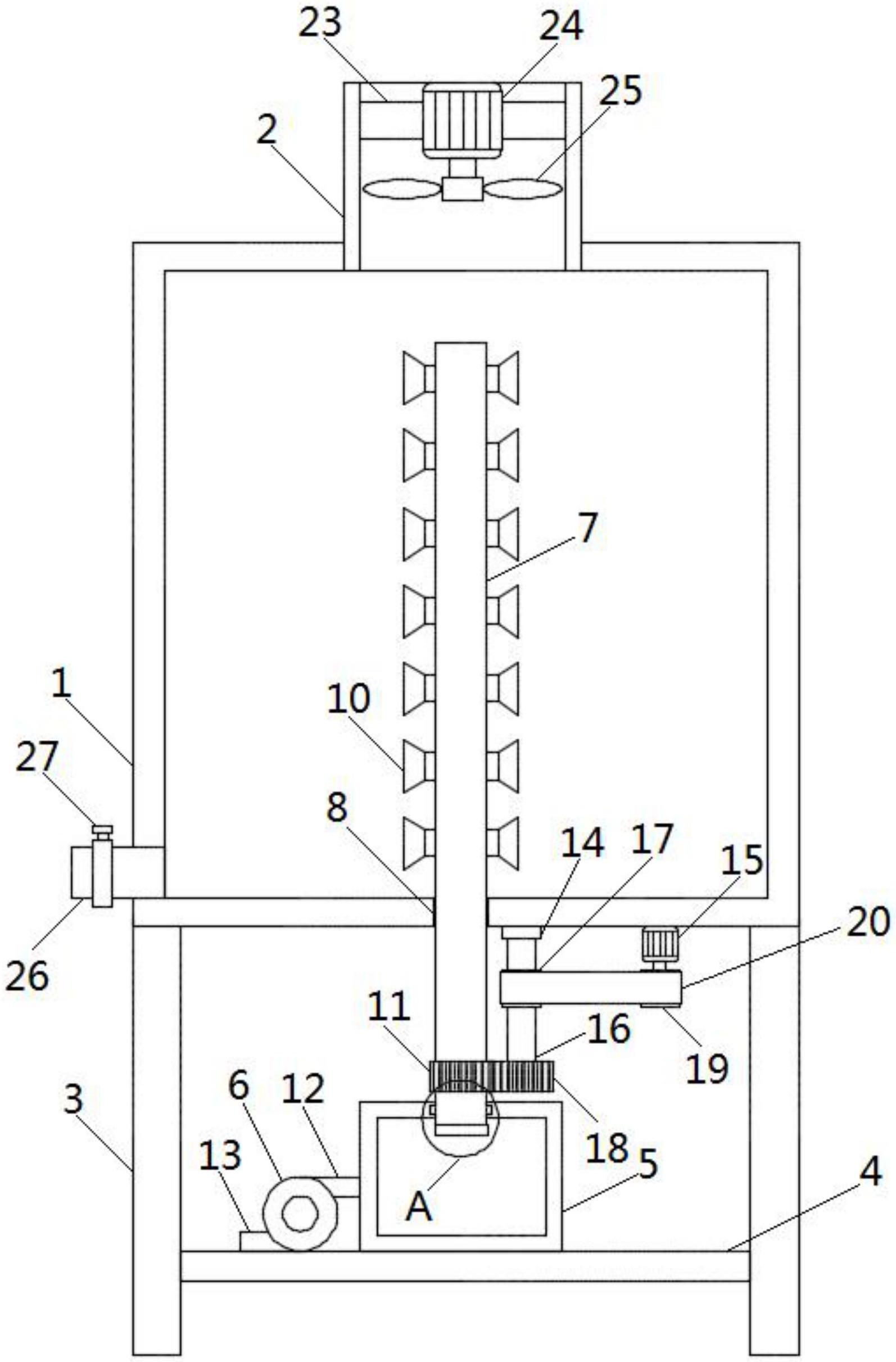 一种冷却塔塔体降温装置的制作方法