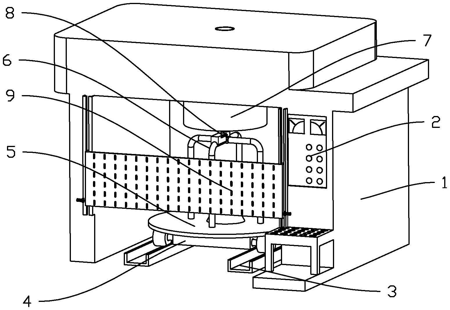 钛合金专用拉丝机的制作方法