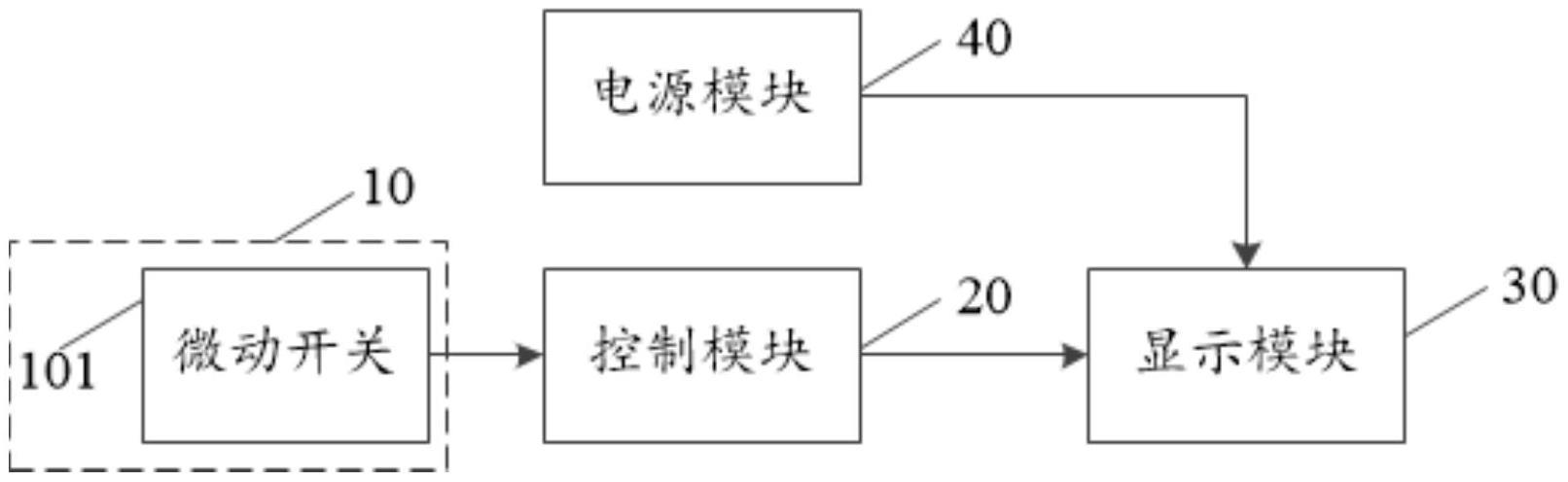 车门提醒电路、装置及汽车的制作方法