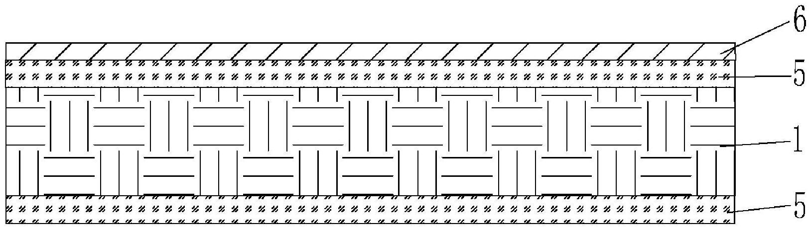 一种纬编双面烫光布的制作方法