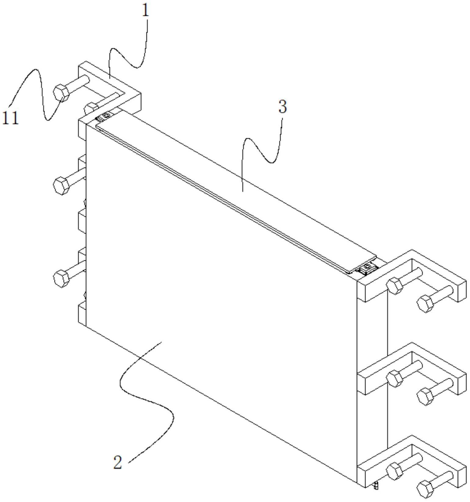 一种建筑工程监理室远程监控用显示屏的制作方法