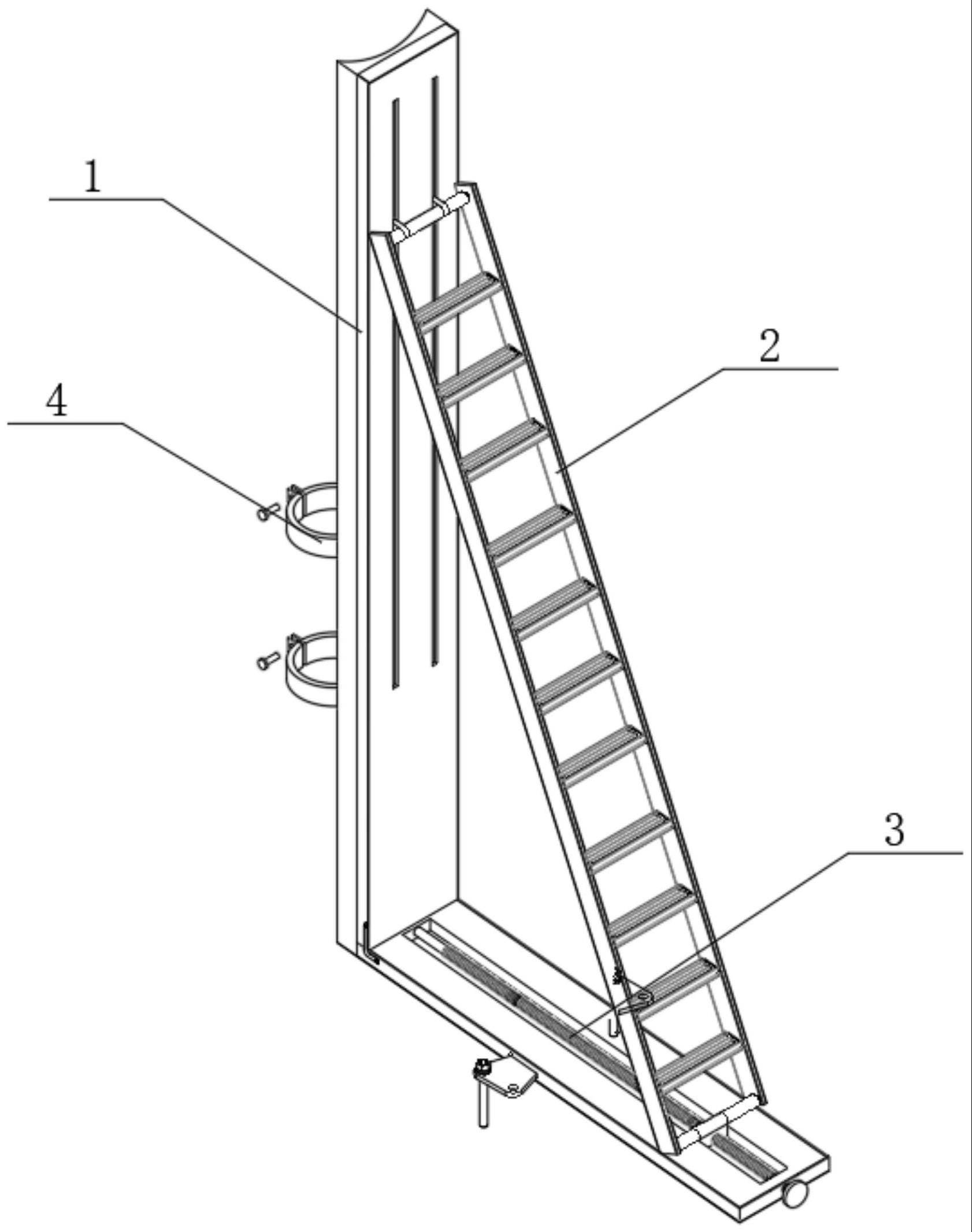 一种电力施工用防滑防倒梯的制作方法