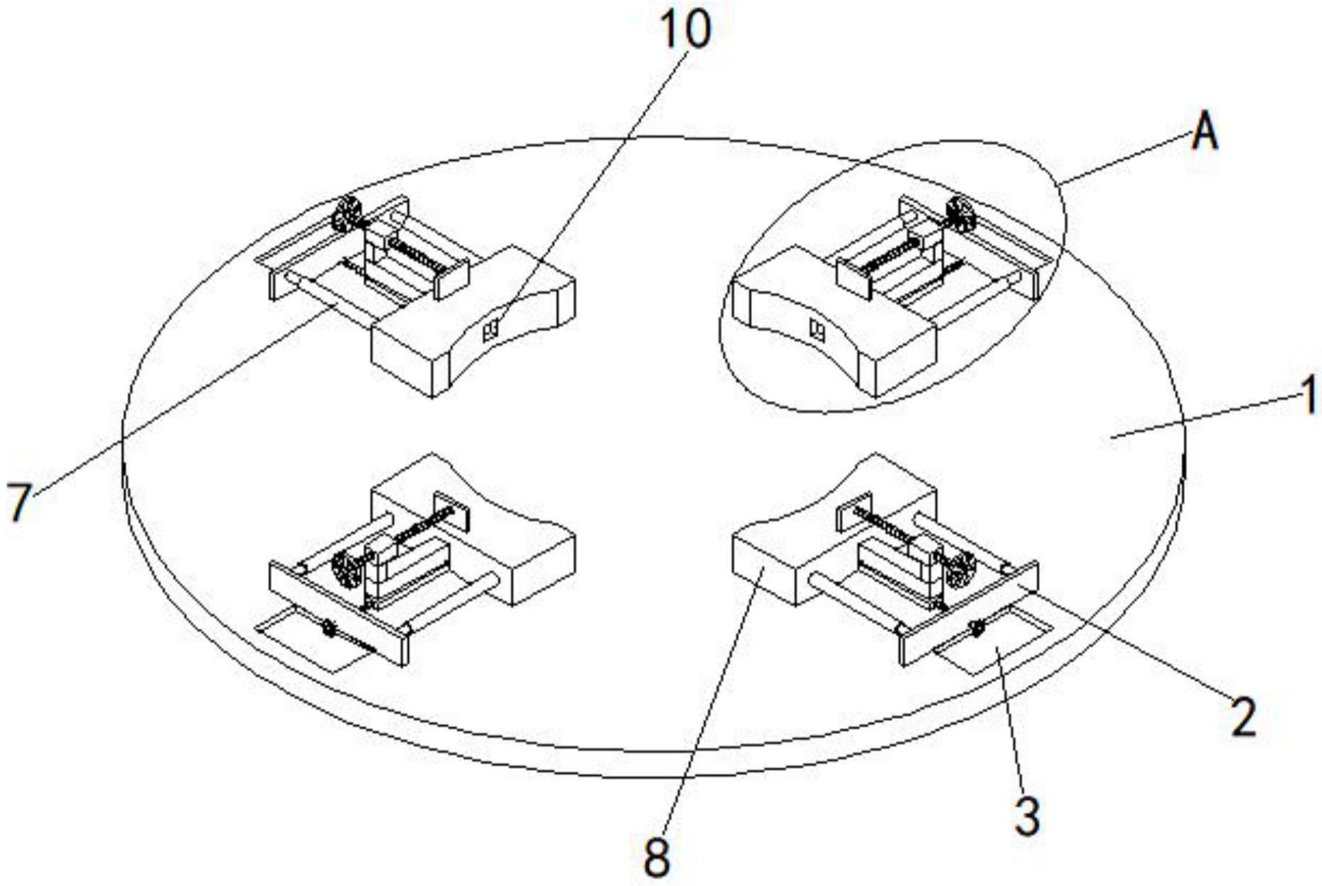 一种机械加工用定位结构的制作方法