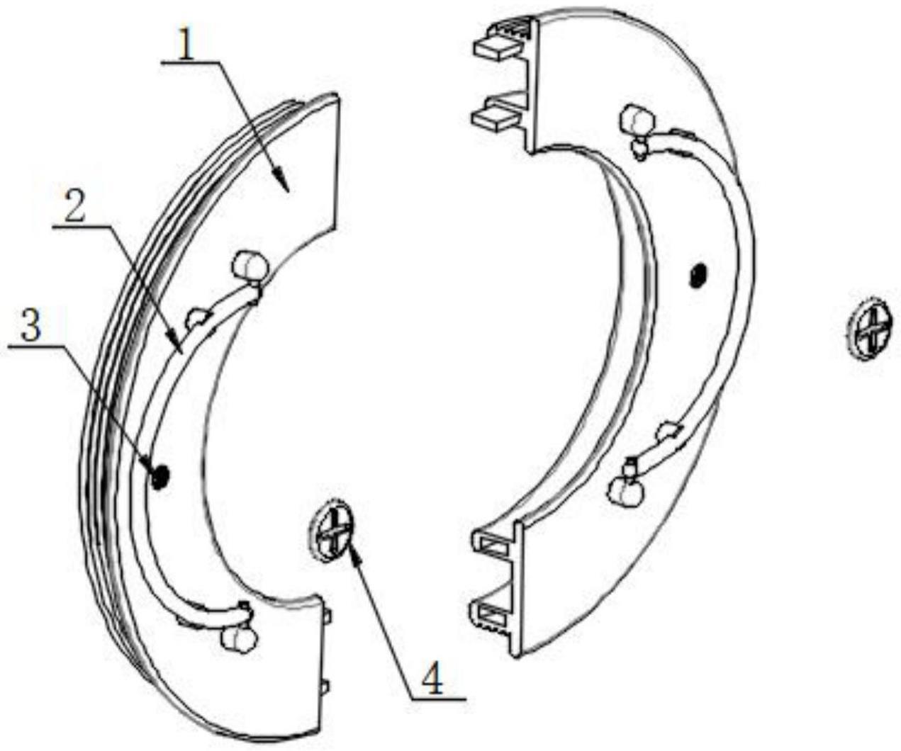 一种方便拆装的圆柱滚子轴承用密封装置的制作方法