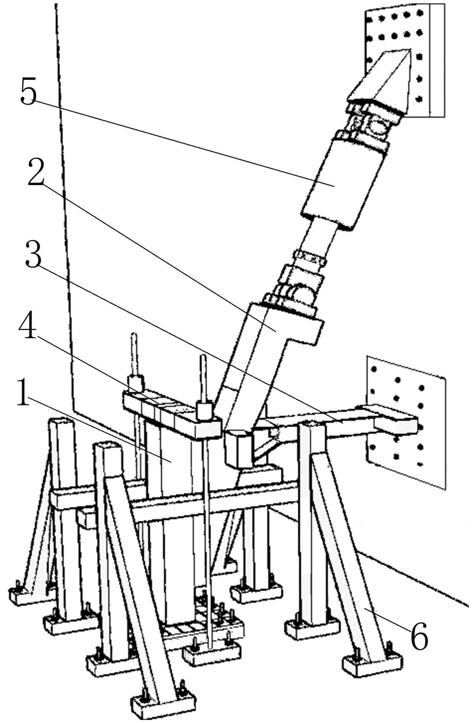 一种用于检验斜柱节点强度的缩尺试验系统的制作方法