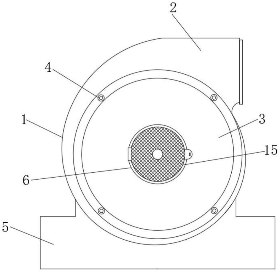 一种具有低噪声的楼宇通风用离心风机的制作方法