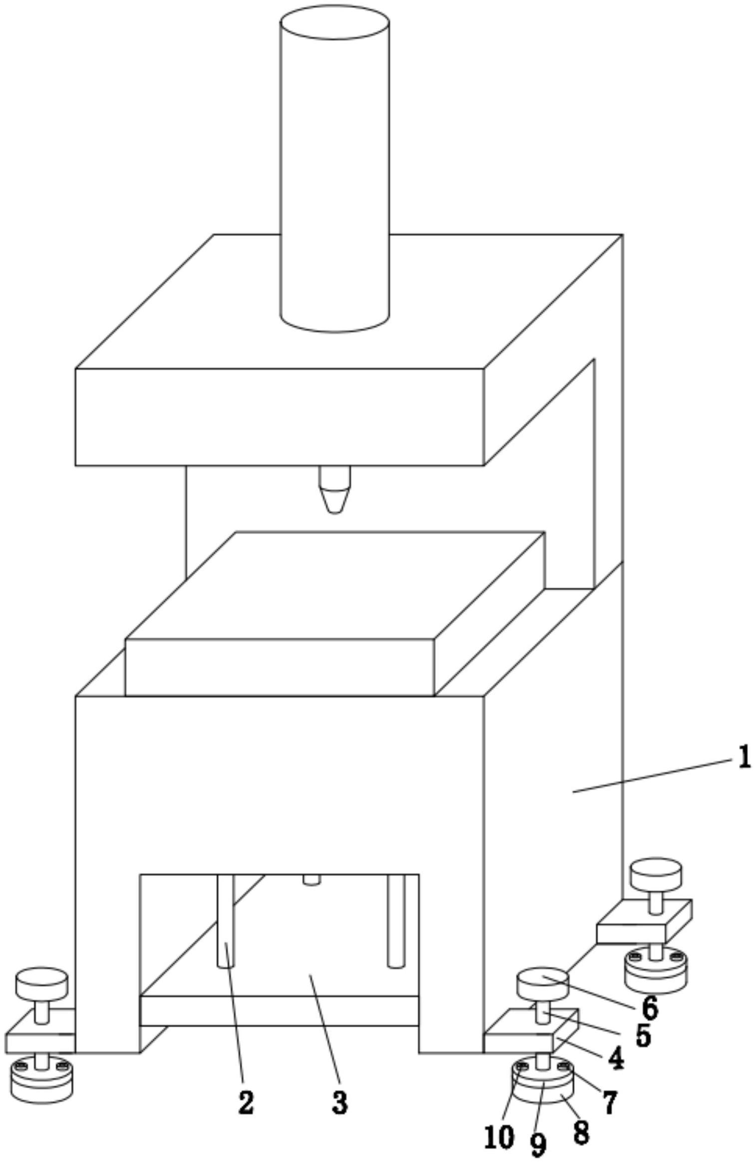 一种具有减震消音功能的冲床的制作方法