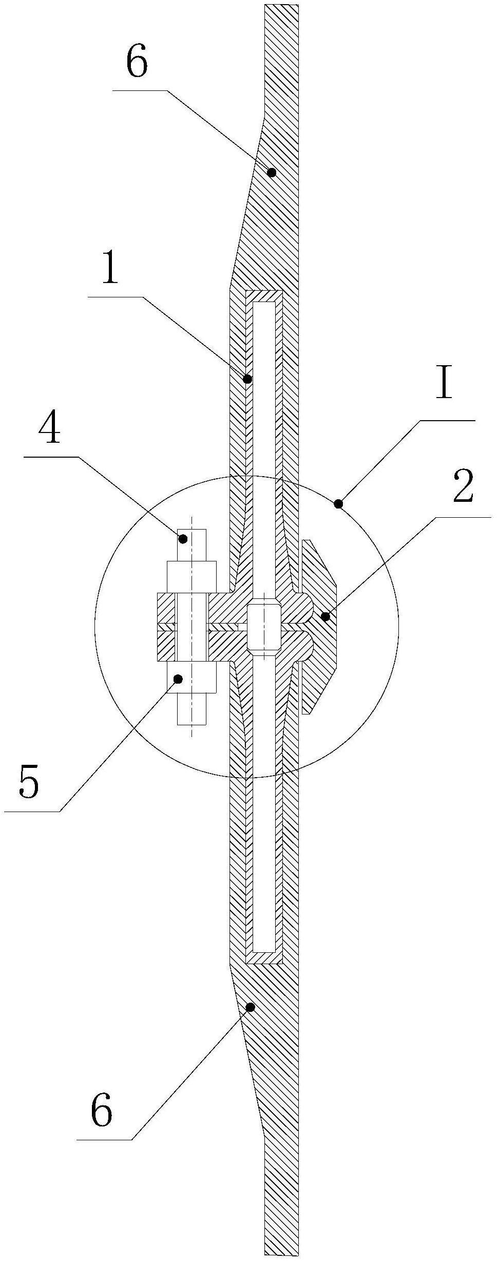 一种风力发电机分段叶片的联接结构以及风力发电机叶片的制作方法