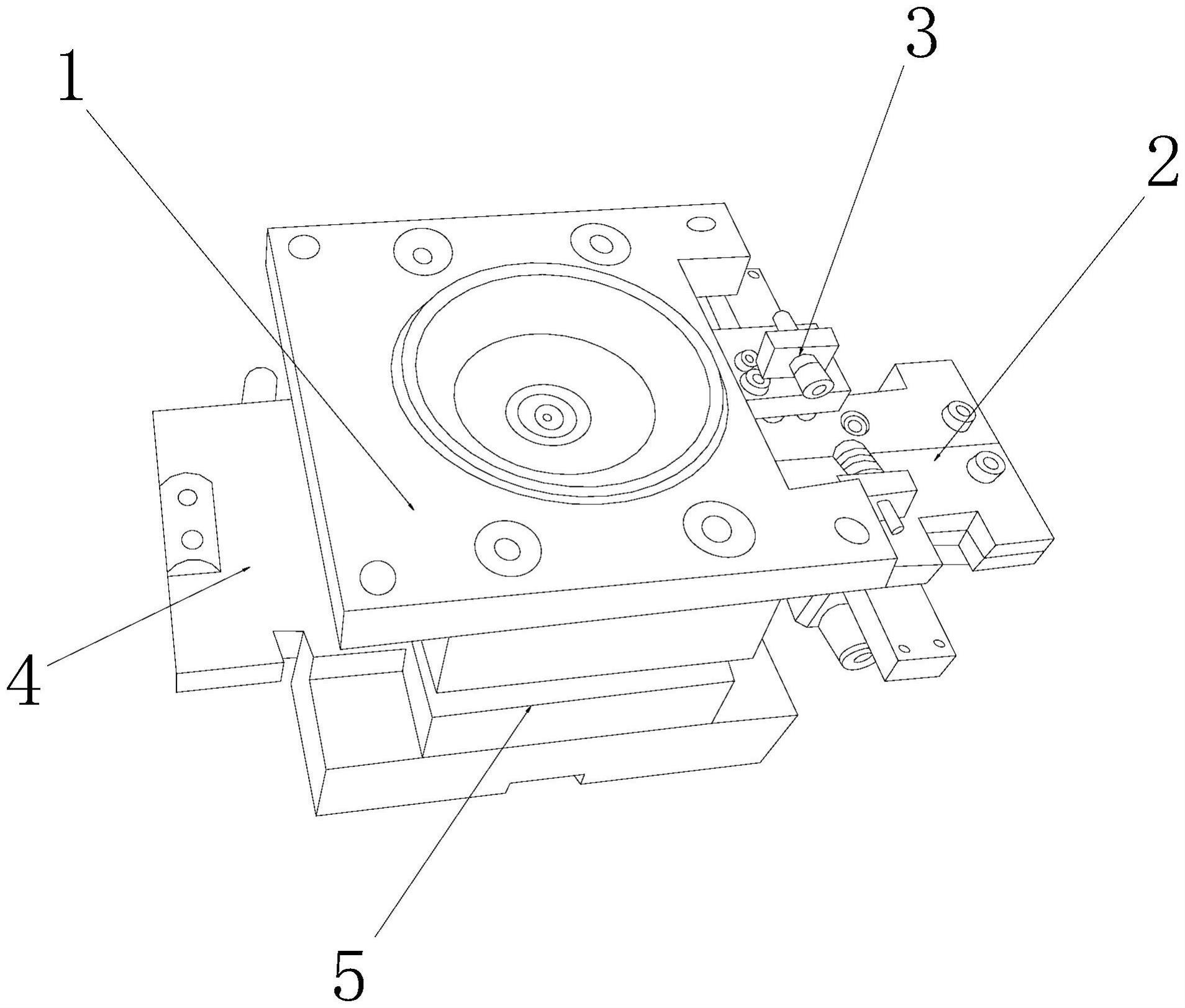 一种弹簧内顶拉链注塑模具的制作方法