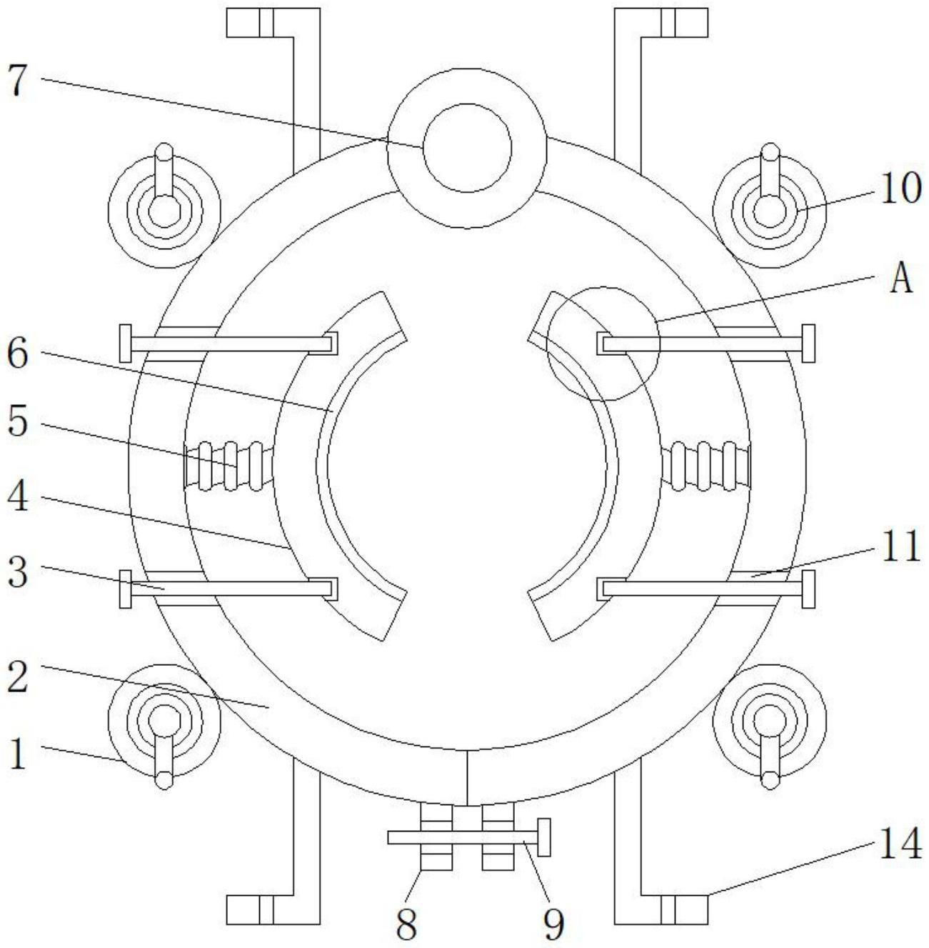 一种立式轴流泵安装基座的制作方法