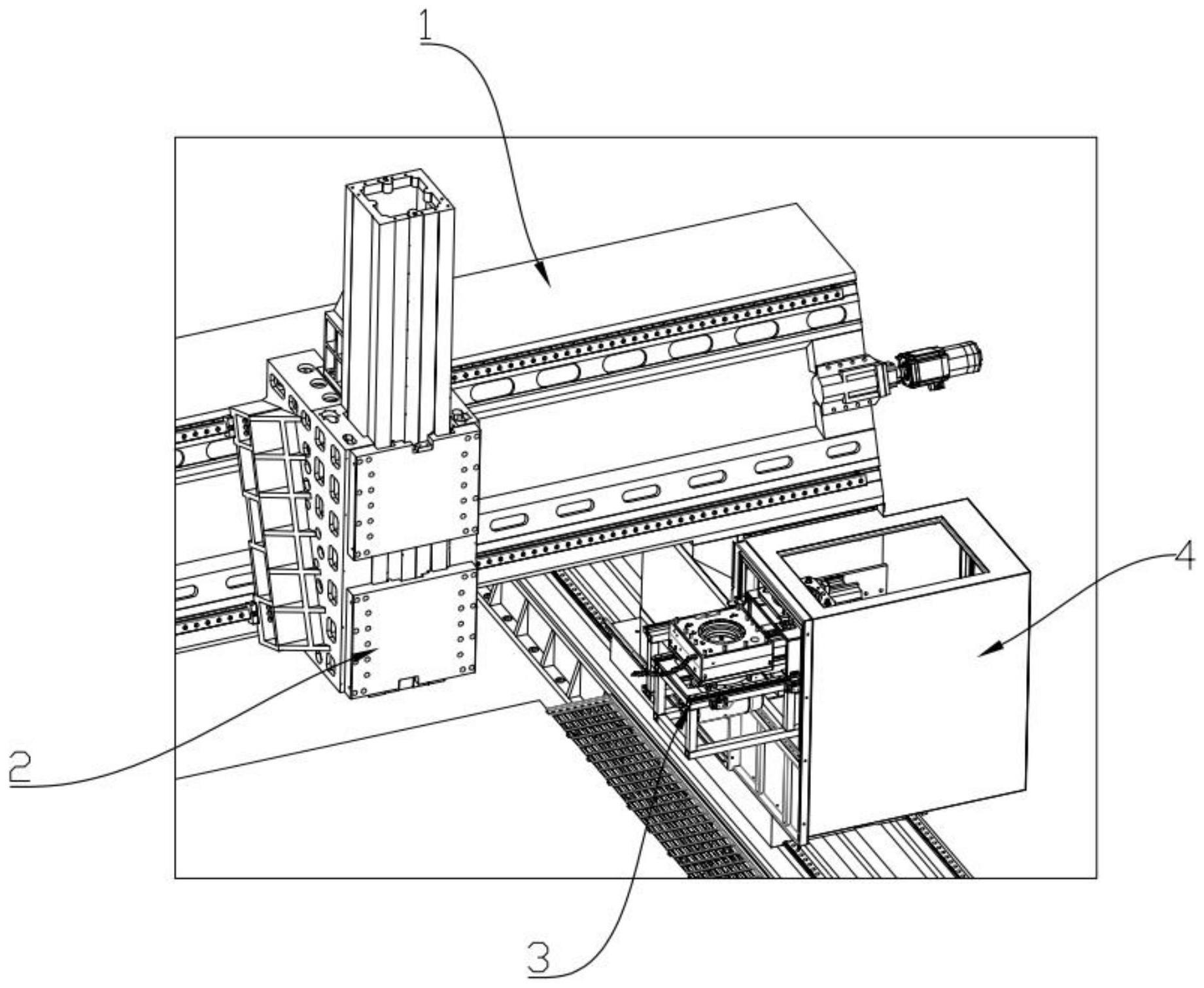 一种龙门架式机床换刀装置的制作方法