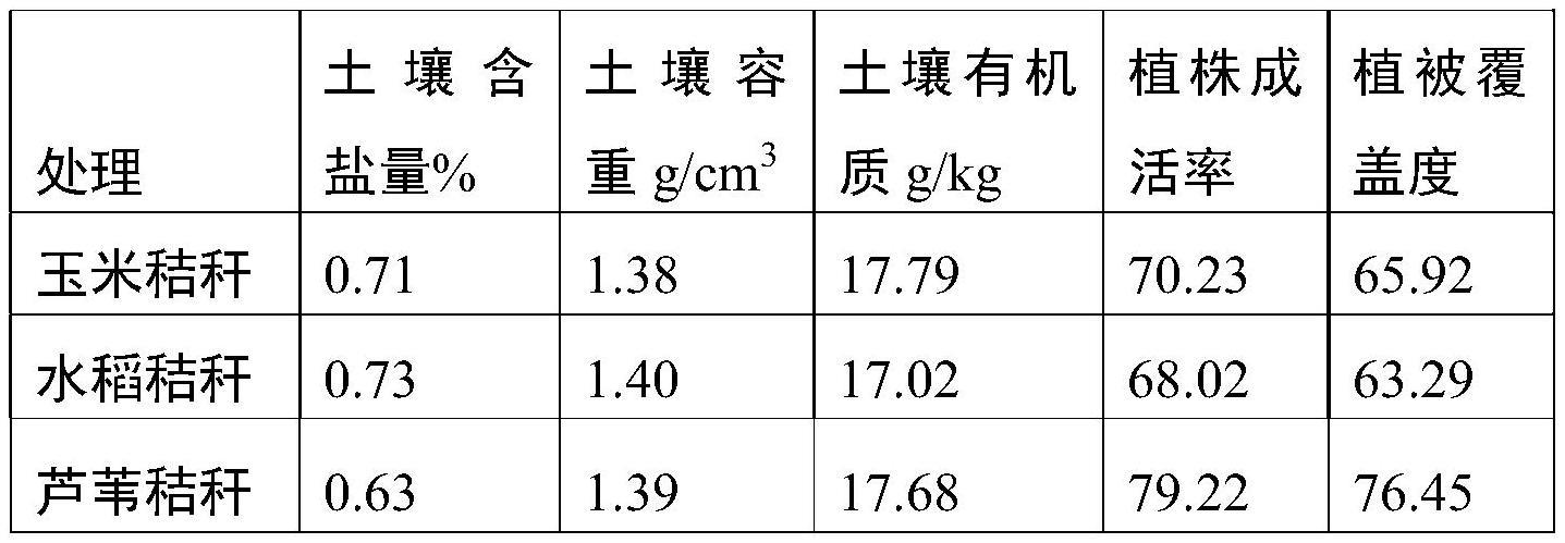 一种淤泥质盐碱地改良方法