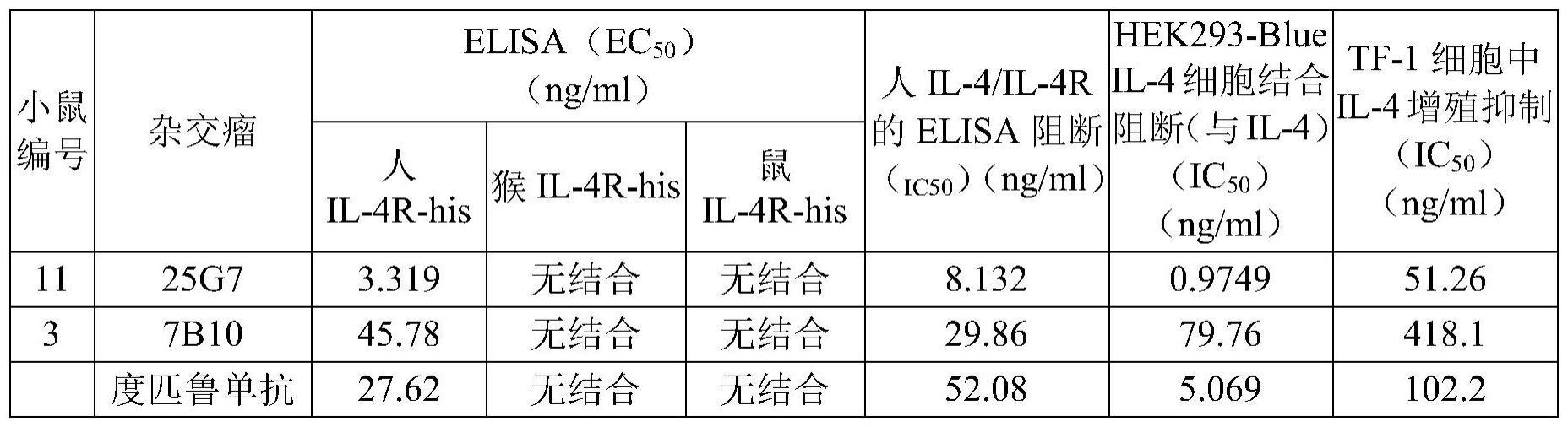 结合人IL-4R的抗体、其抗原结合片段及其医药用途的制作方法