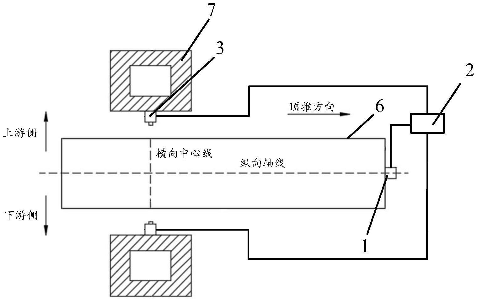 一种钢梁顶推横向偏位纠正系统的制作方法