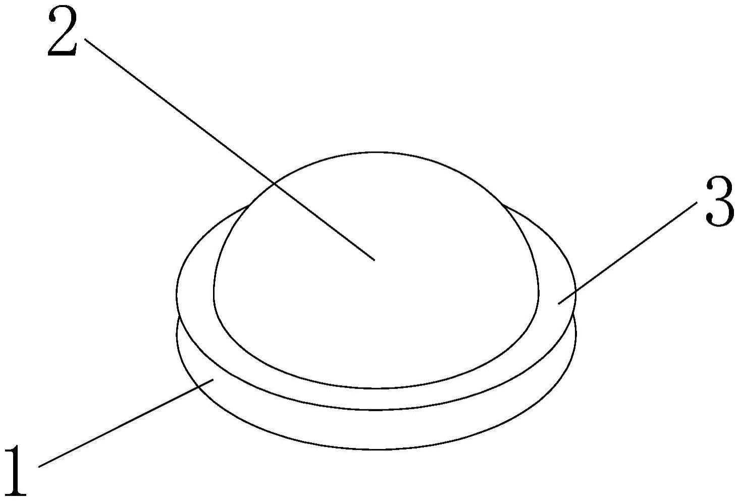 一种液体调节焦距的球面透镜的制作方法