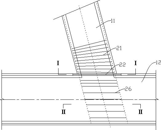 高原地区隧道施工横洞与正洞结合部施工结构的制作方法