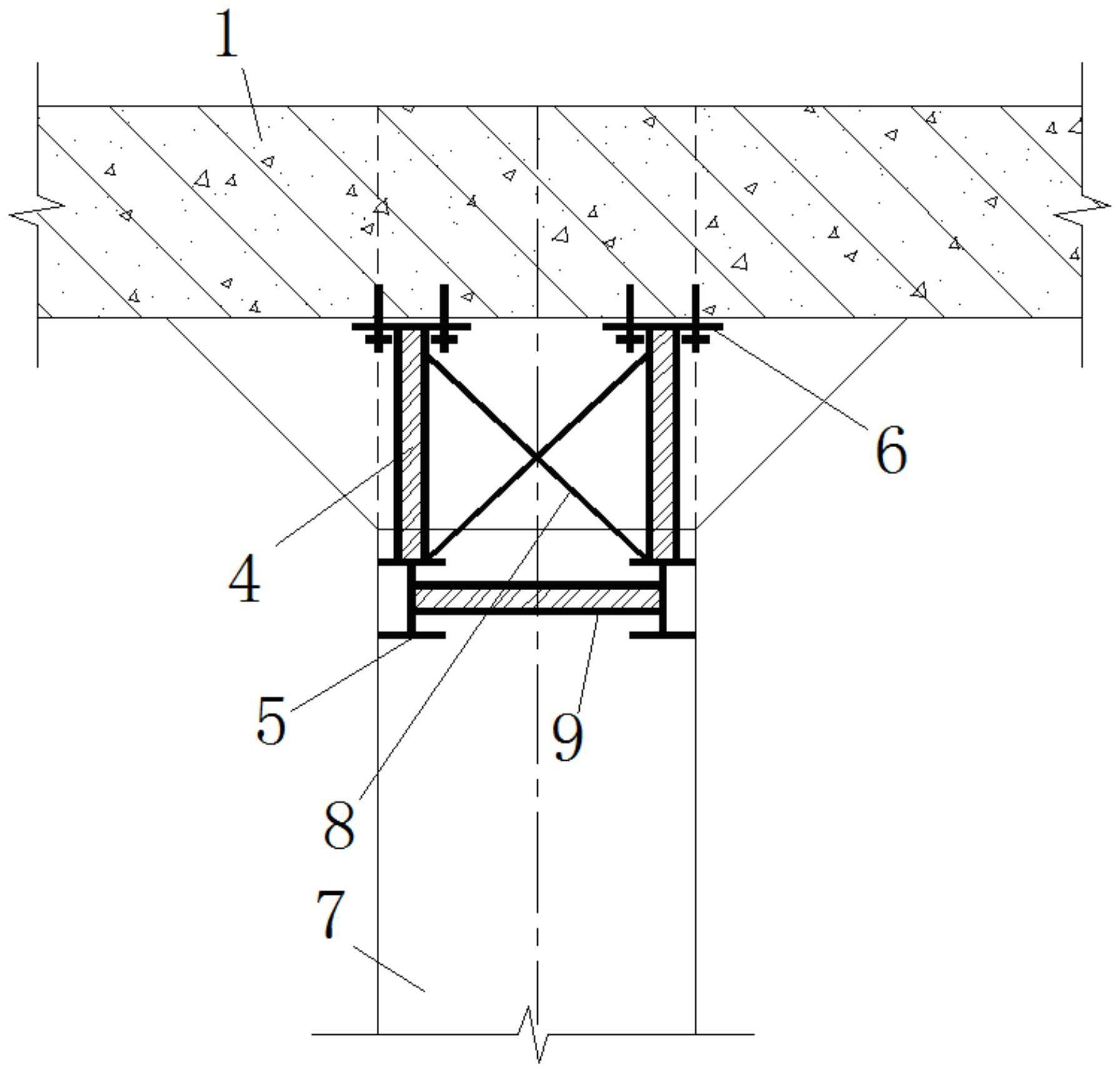 无梁楼盖体系地下室顶板改造为梁板体系的施工方法与流程