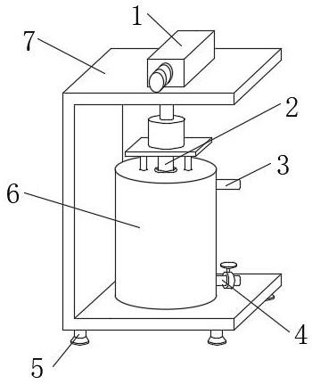 一种用于石油钻井液的搅拌装置的制作方法