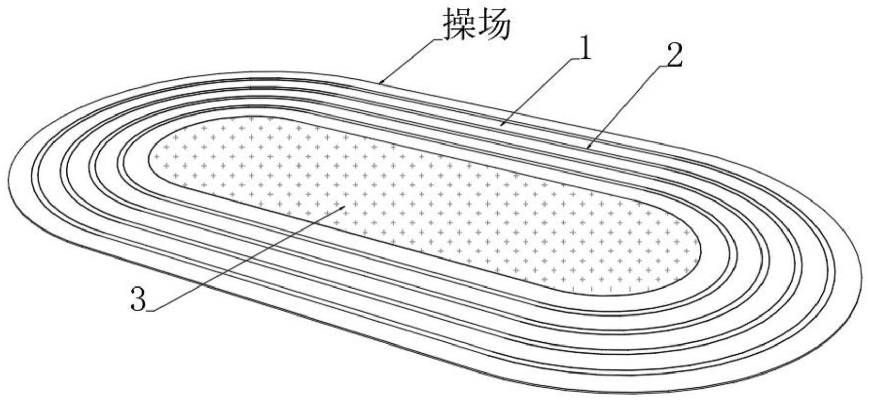 一种自修复型塑胶跑道及其施工方法与流程