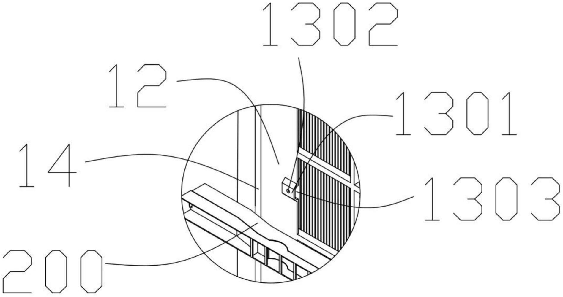 一种室外机温度传感器安装结构及空调器的制作方法