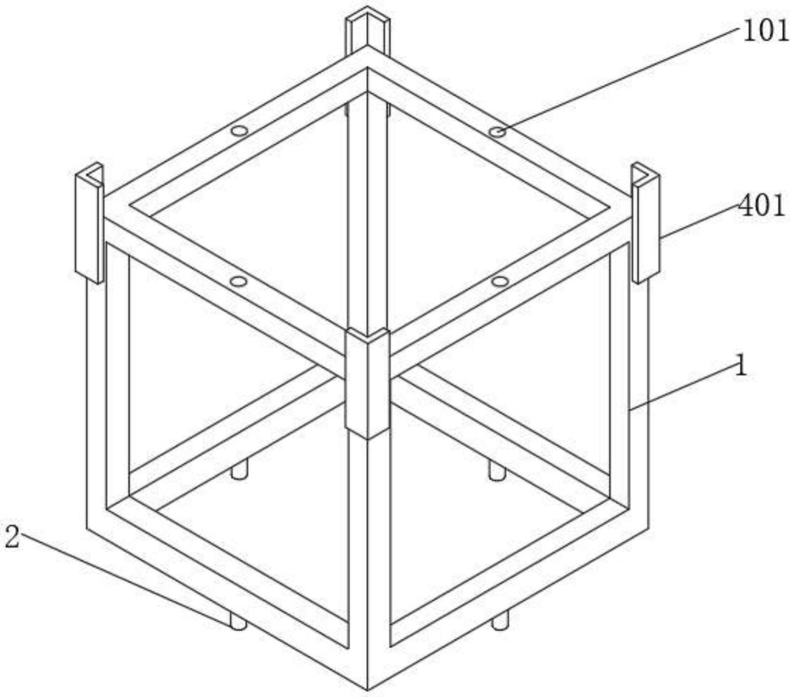 一种方便拆装的钢结构桁架的制作方法