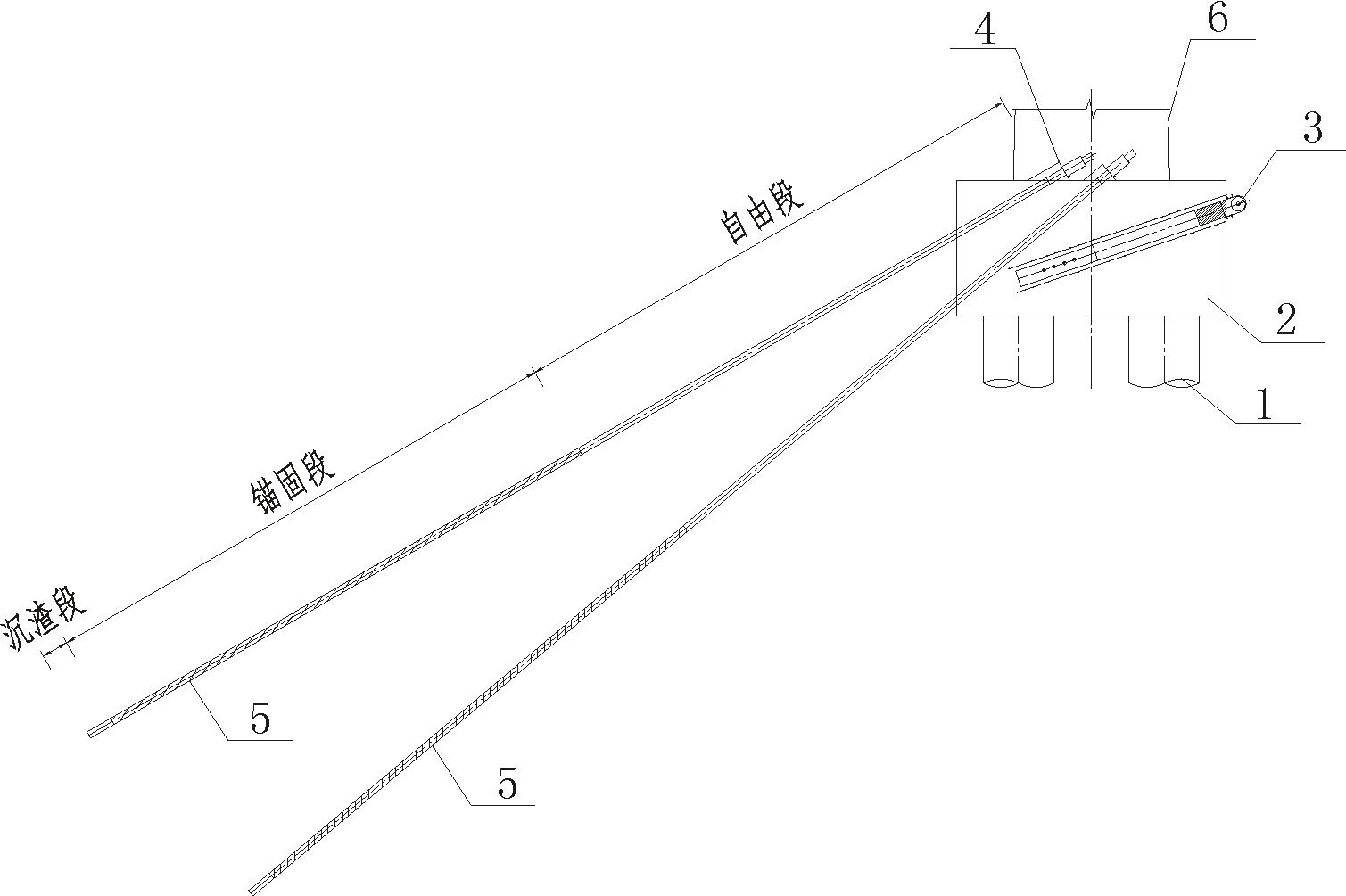 一种岩锚与桥梁永久结构相结合的拱桥背索锚固系统的制作方法