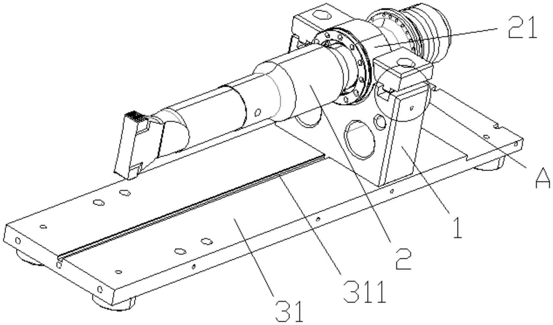 声阻件支撑装置及超声波线束焊接机的制作方法