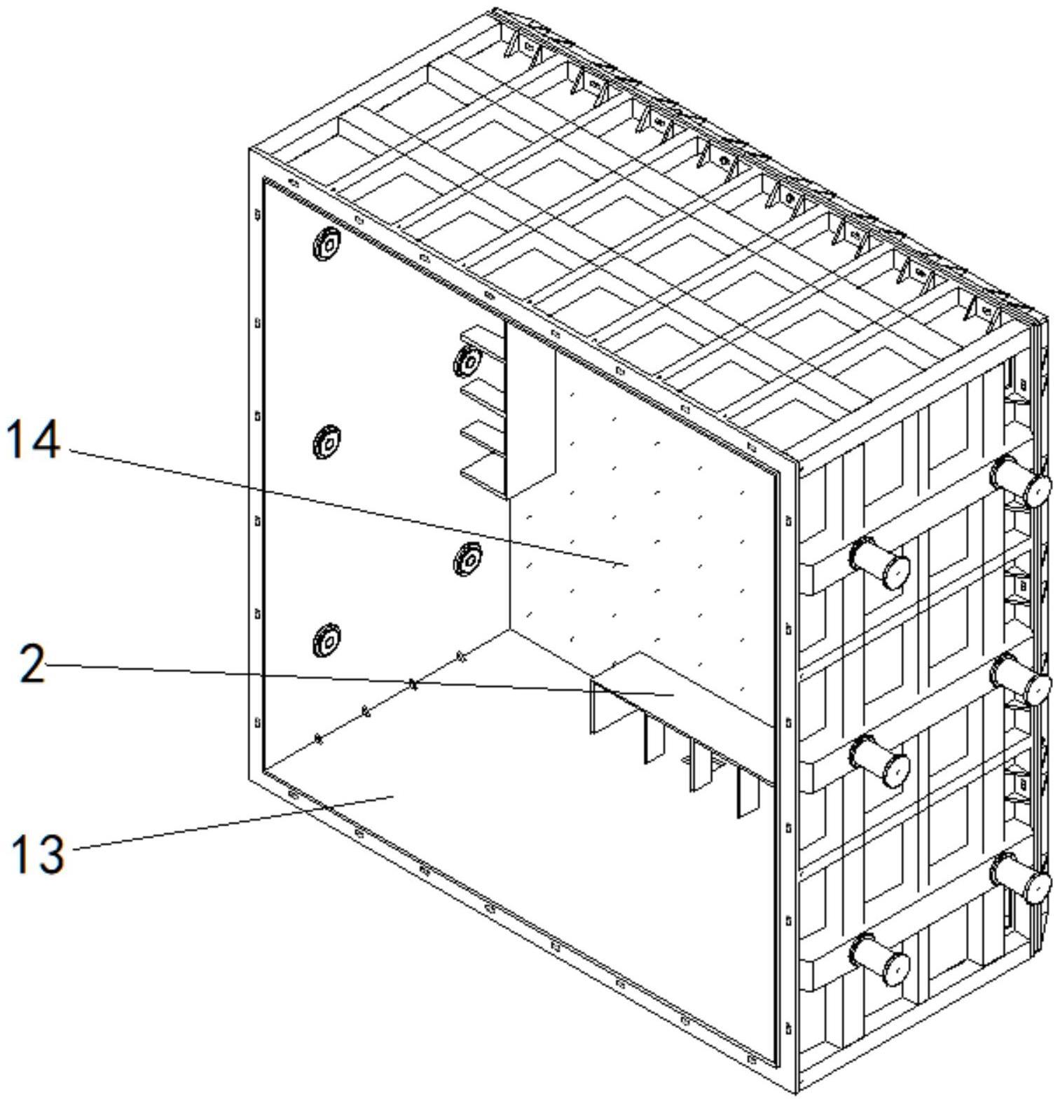 一种免箱档的组装式平板砂箱机构的制作方法