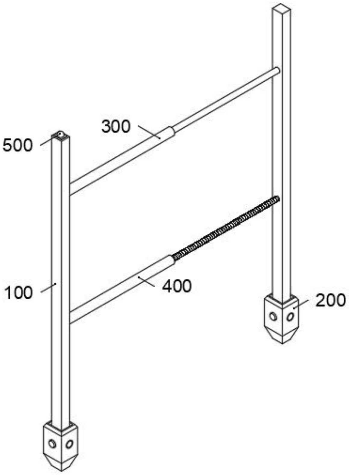 一种建筑施工插接式临边围杆装置的制作方法