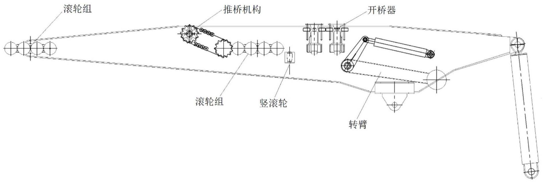 一种用于冲击桥架设的前悬臂的制作方法