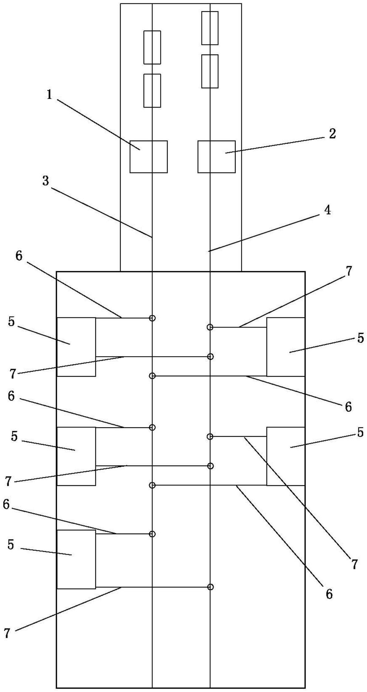 一种高效五叠台的冲叠一体机的制作方法