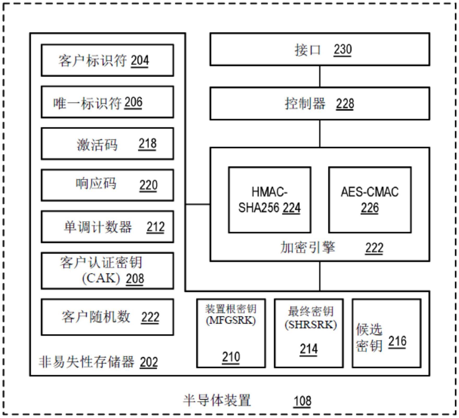 半导体装置中的功能的客户特定激活的制作方法