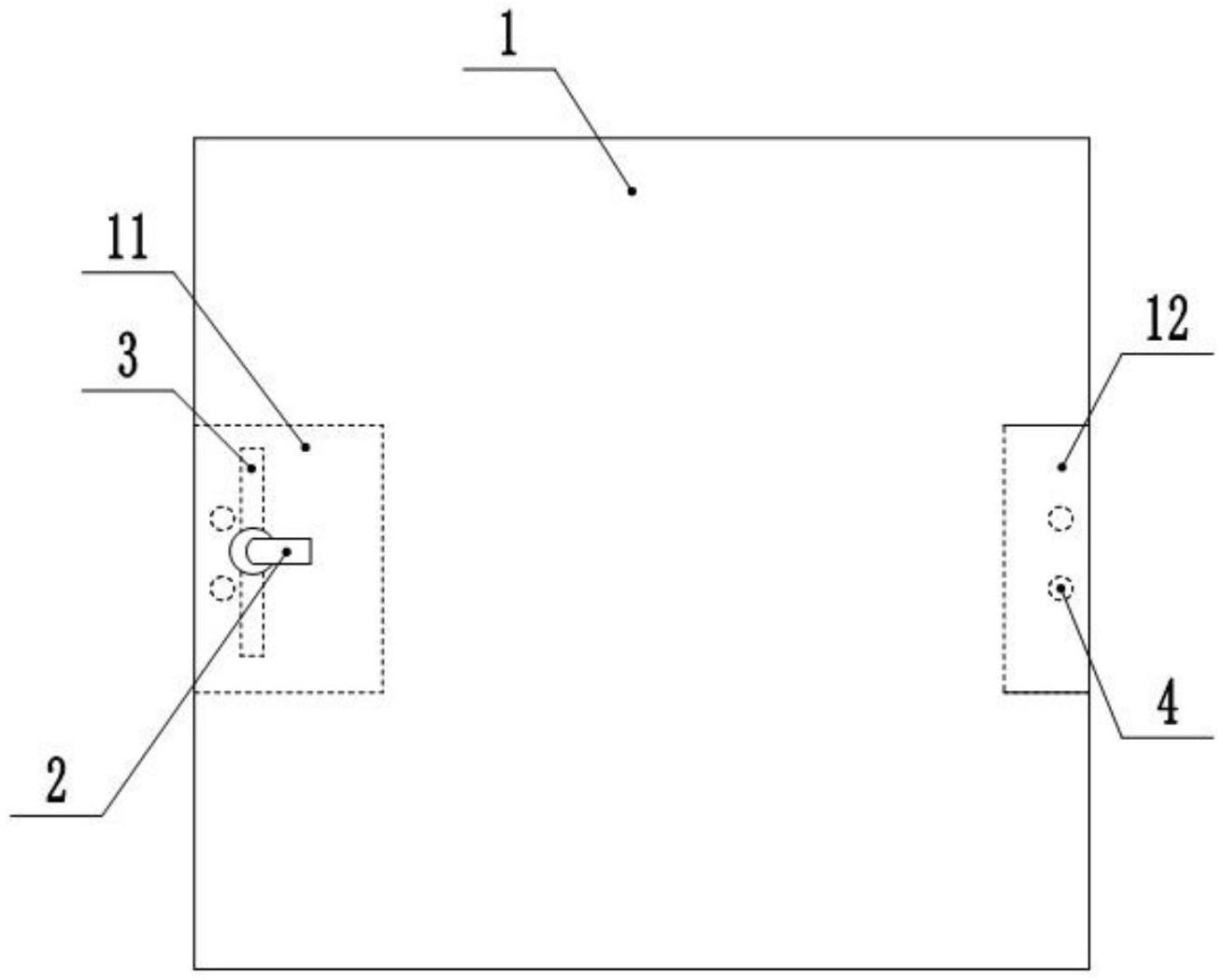 一种塑料模板拼接装置的制作方法