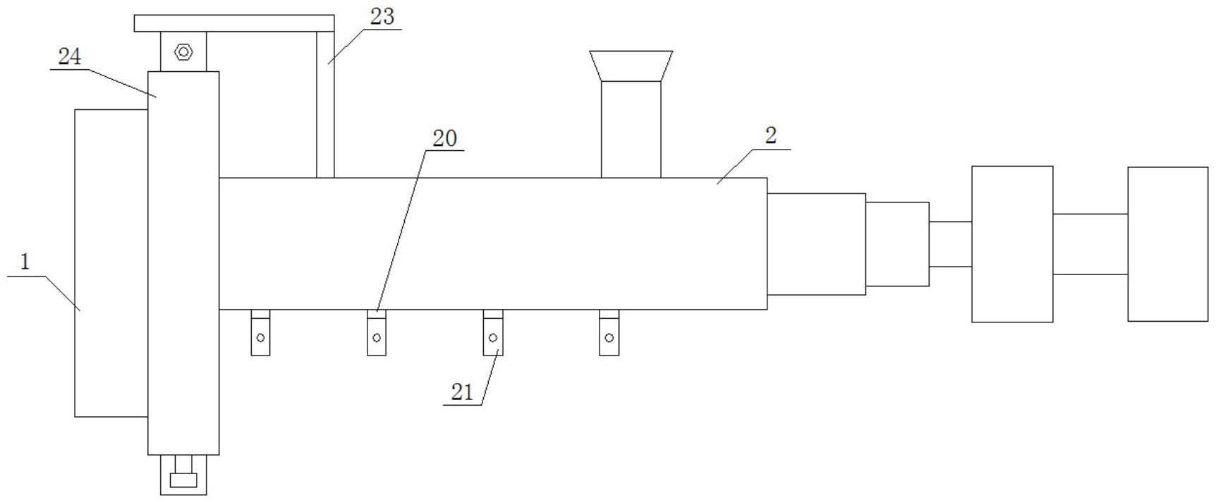 用于注塑机的塑料防溢出保护装置的制作方法