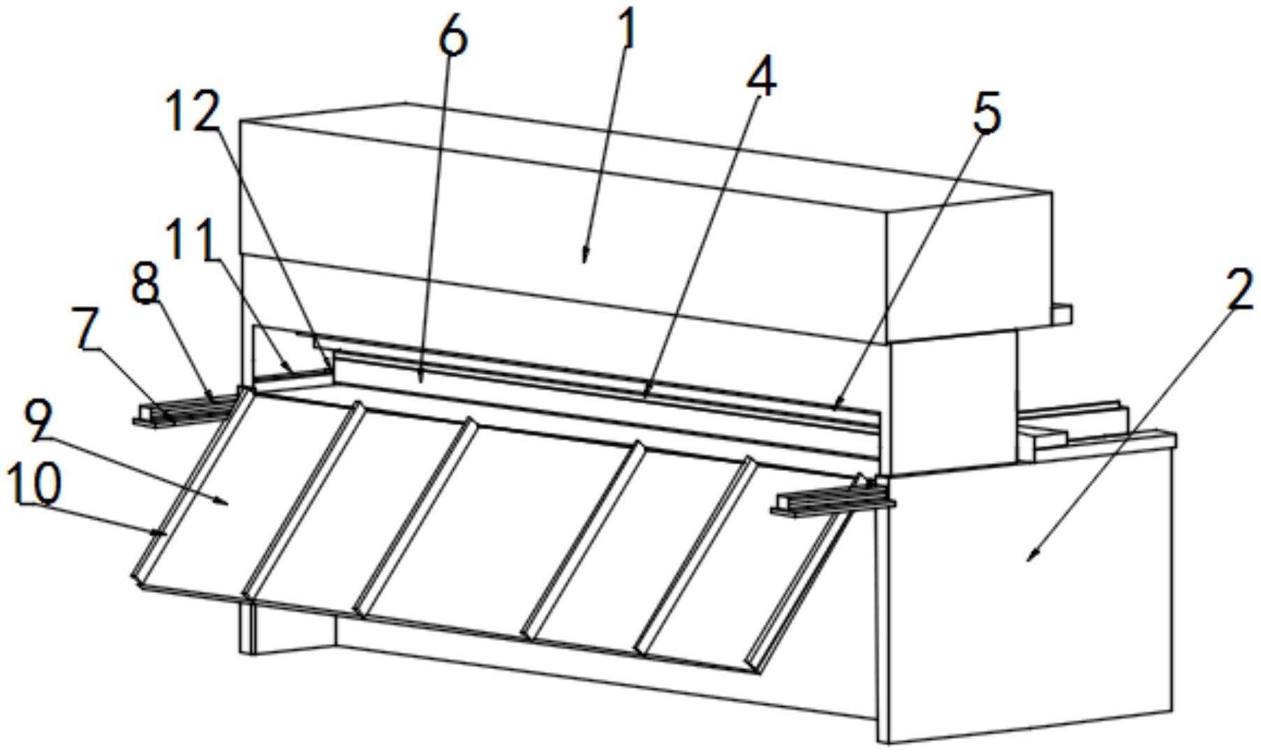 一种钛阳极板的高精度剪板设备的制作方法