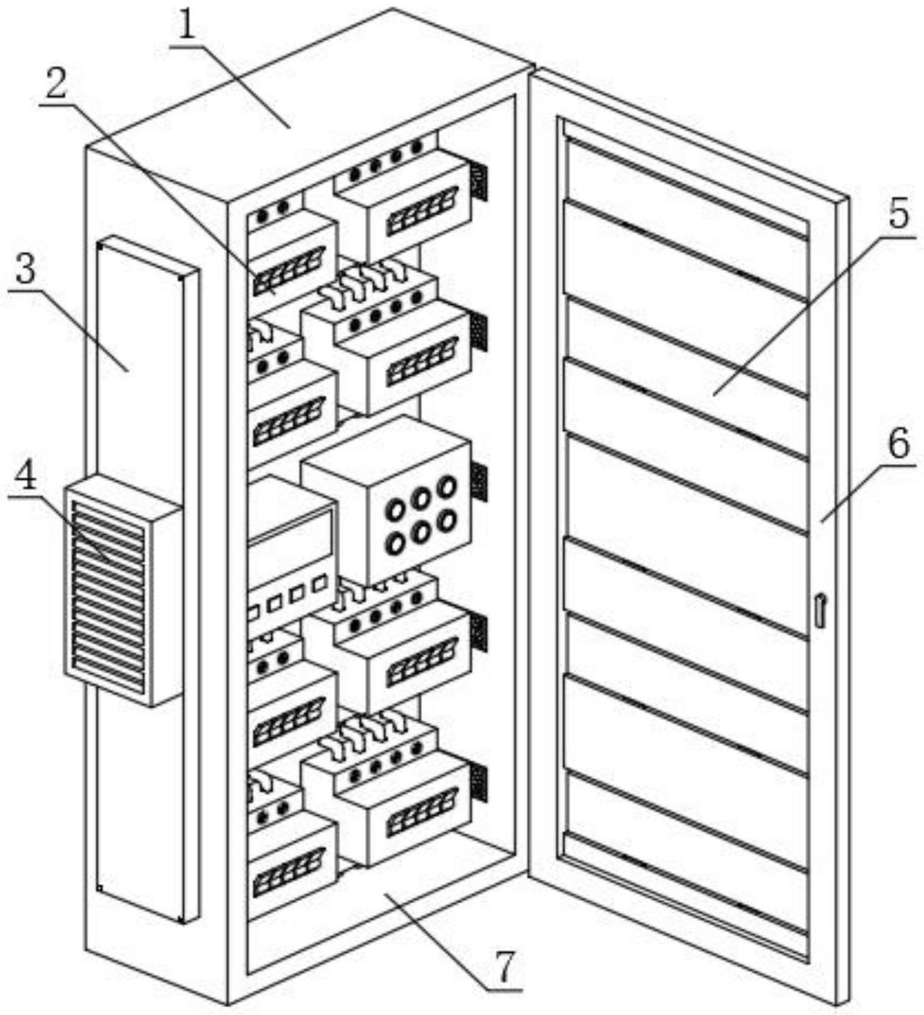 一种具有散热机构的控制柜的制作方法