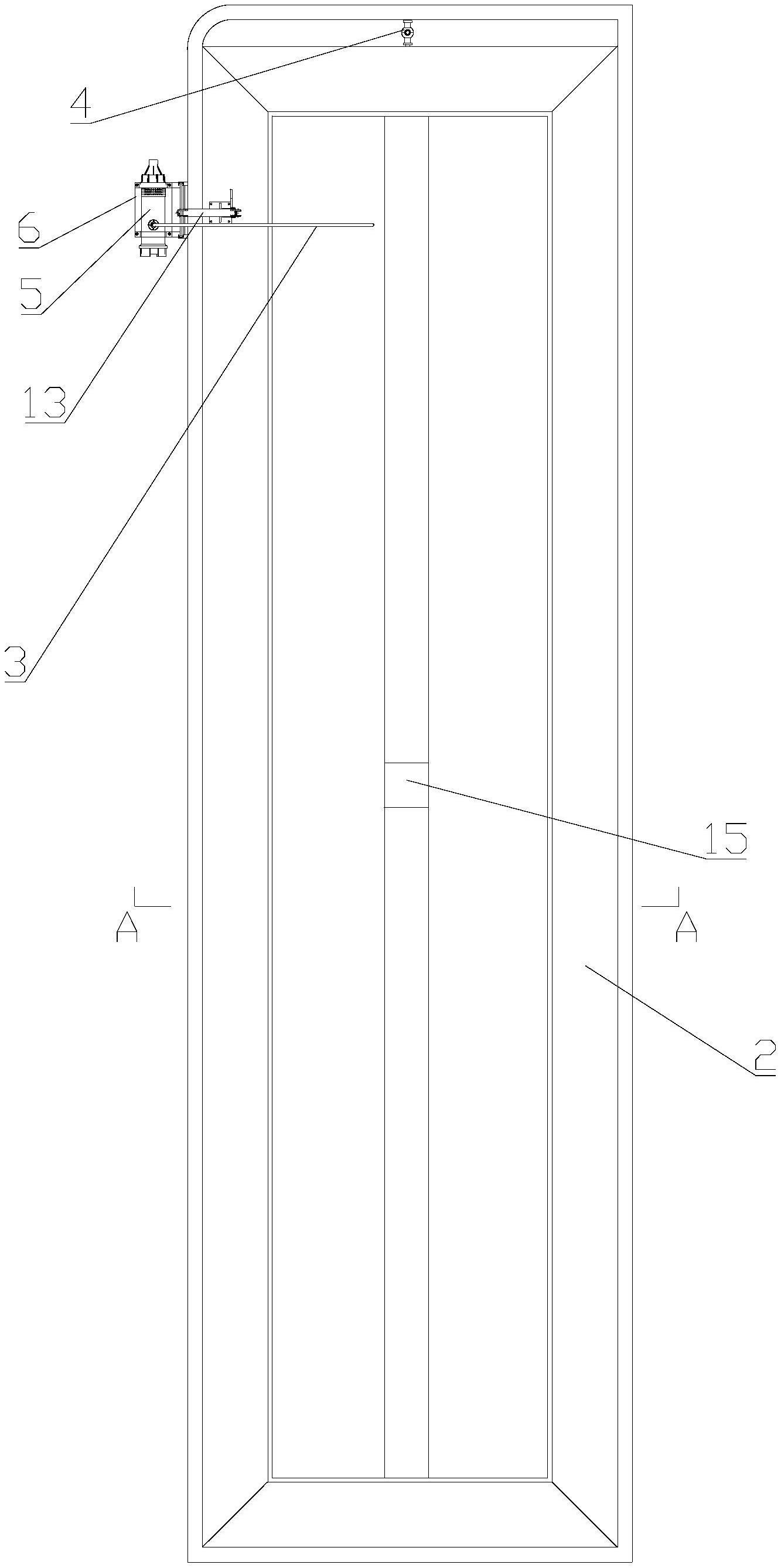 一种模块化浮船平衡及防冻设备的制作方法