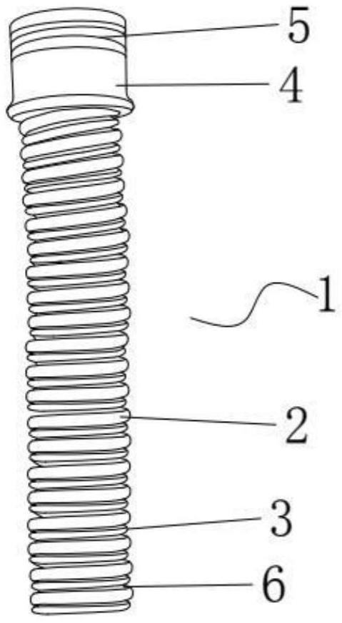 一种弹簧状呼吸软管的制作方法