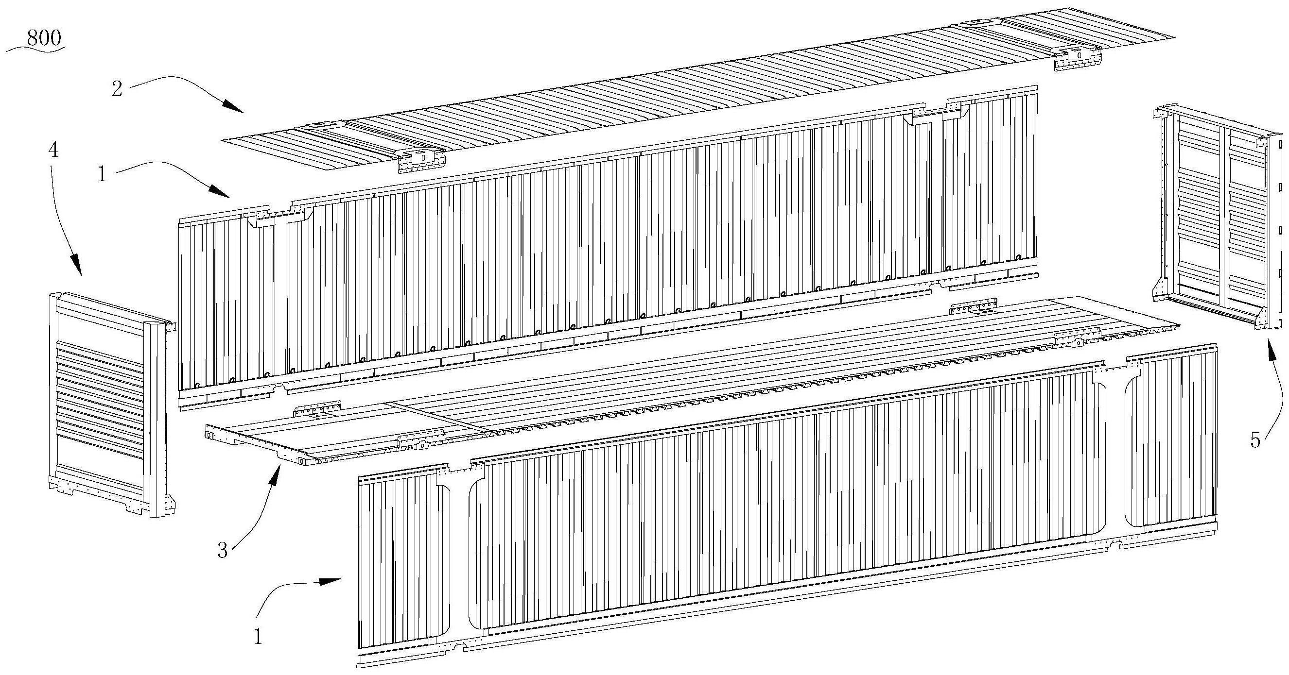 集装箱墙板模块及集装箱的制作方法