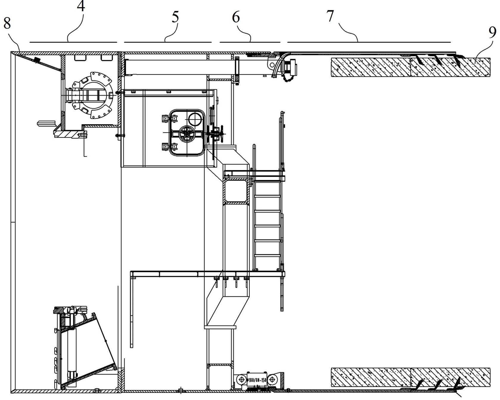 拱盖法车站狭小空间内盾构机拆解吊装施工方法与流程