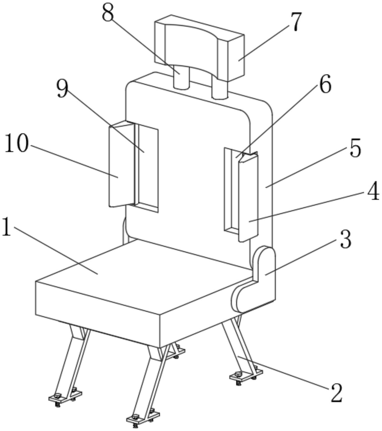 一种可折叠式安全性能高的汽车座椅的制作方法