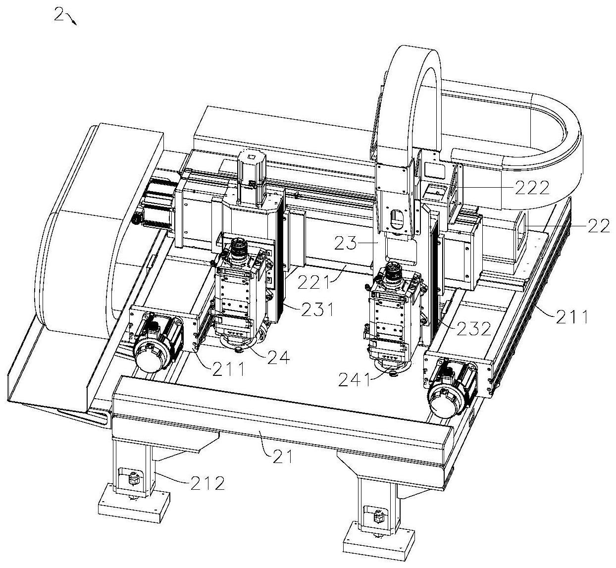 一种辊压成型产线用动态激光切割机的制作方法