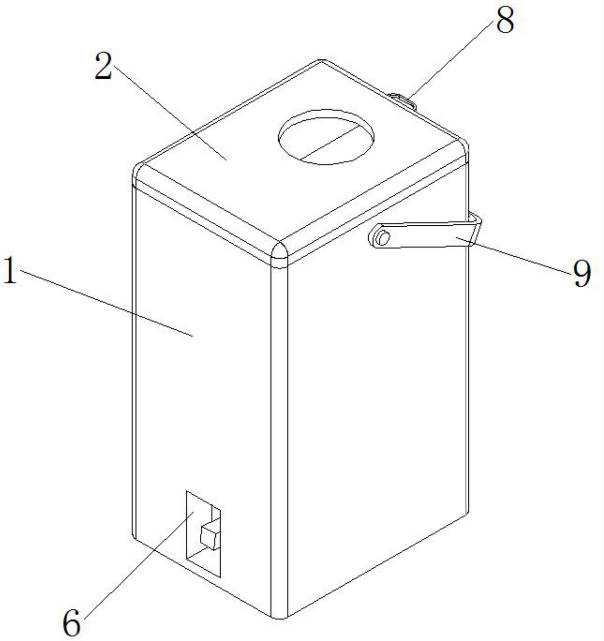 核酸采集专用医废桶的制作方法