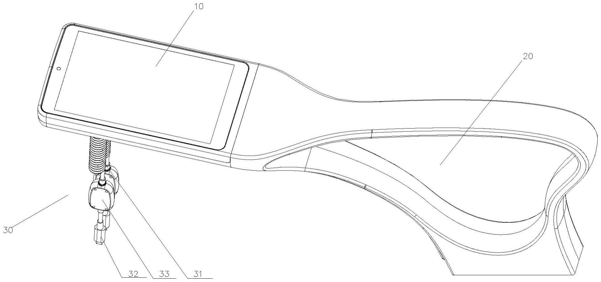 裸眼3D显示功能的扶手显示终端的制作方法