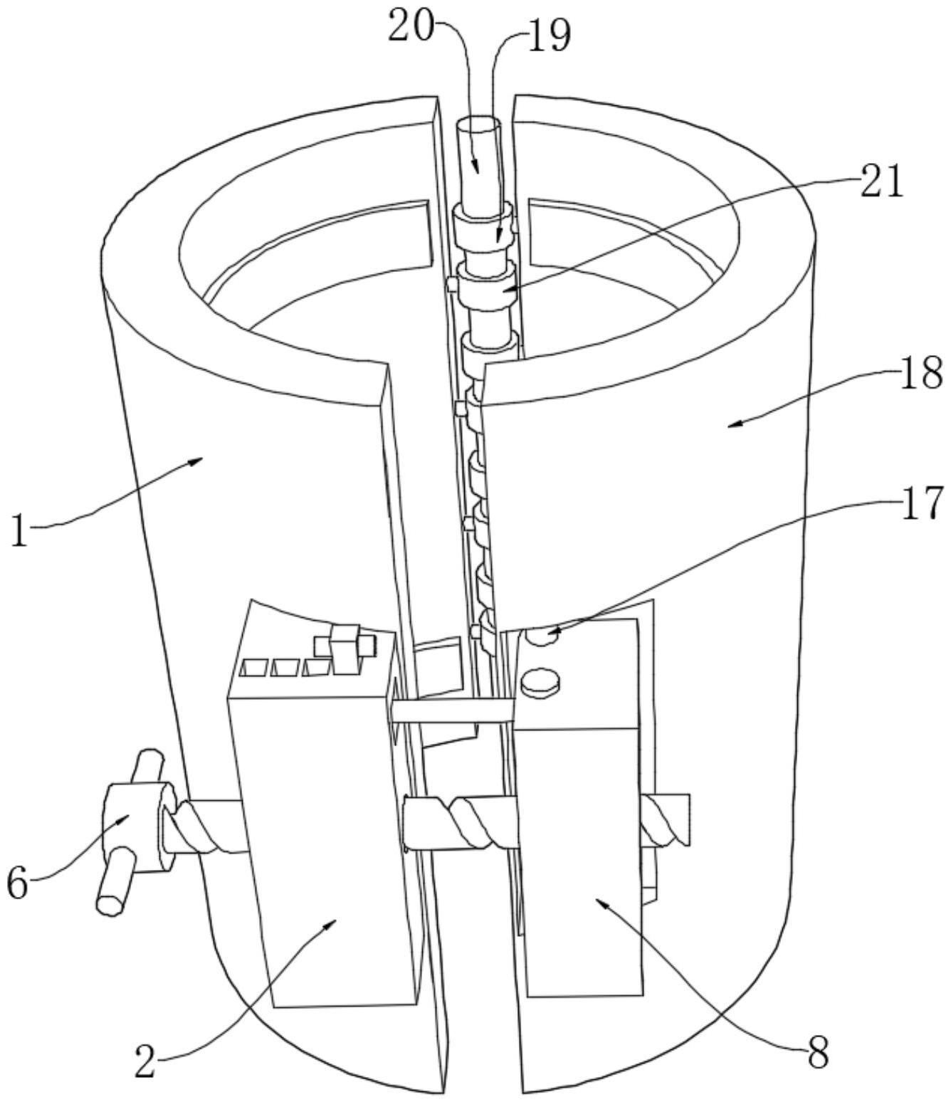 一种古建筑木构件防开裂结构的制作方法