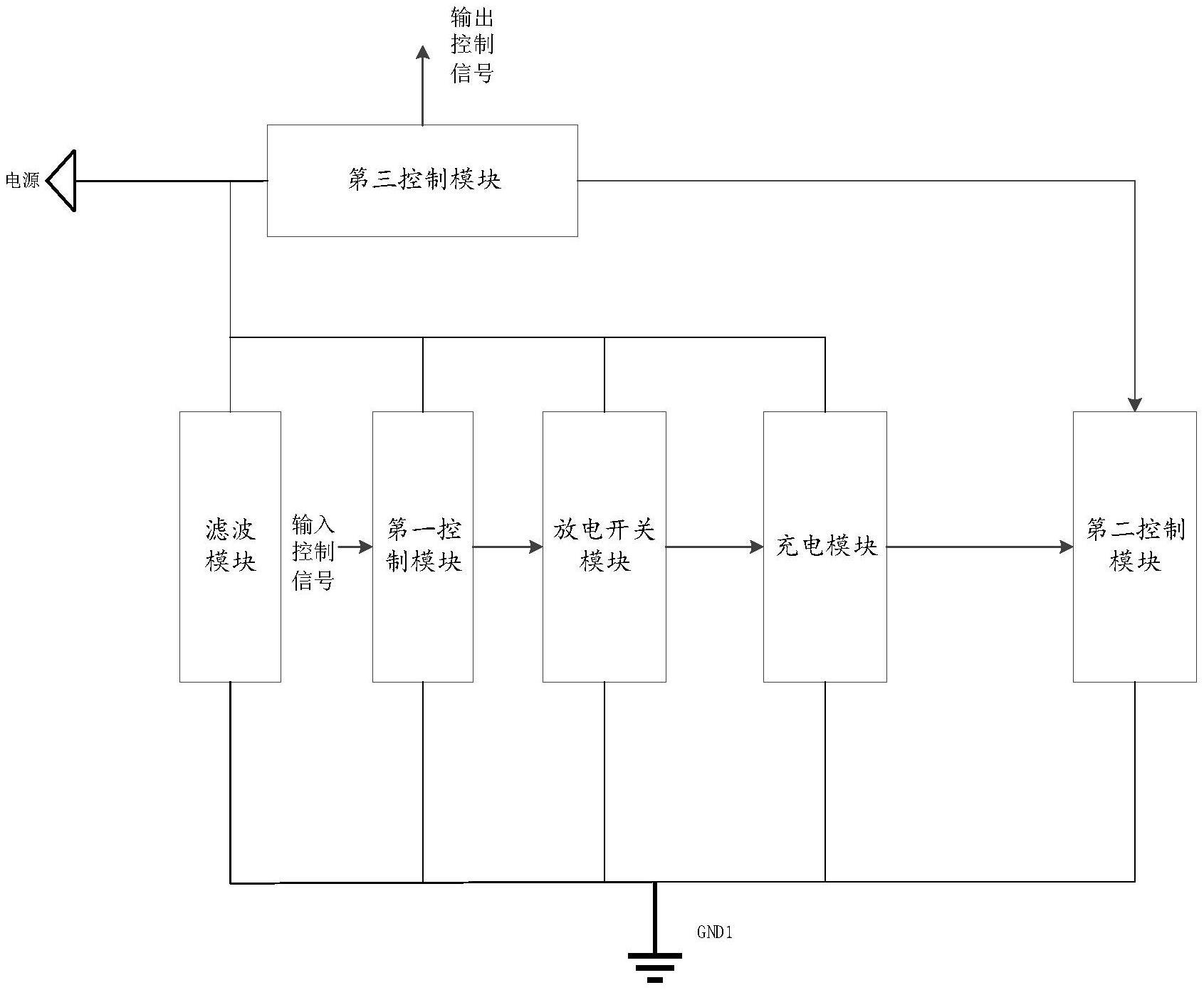 rc延时电路简单原理图图片