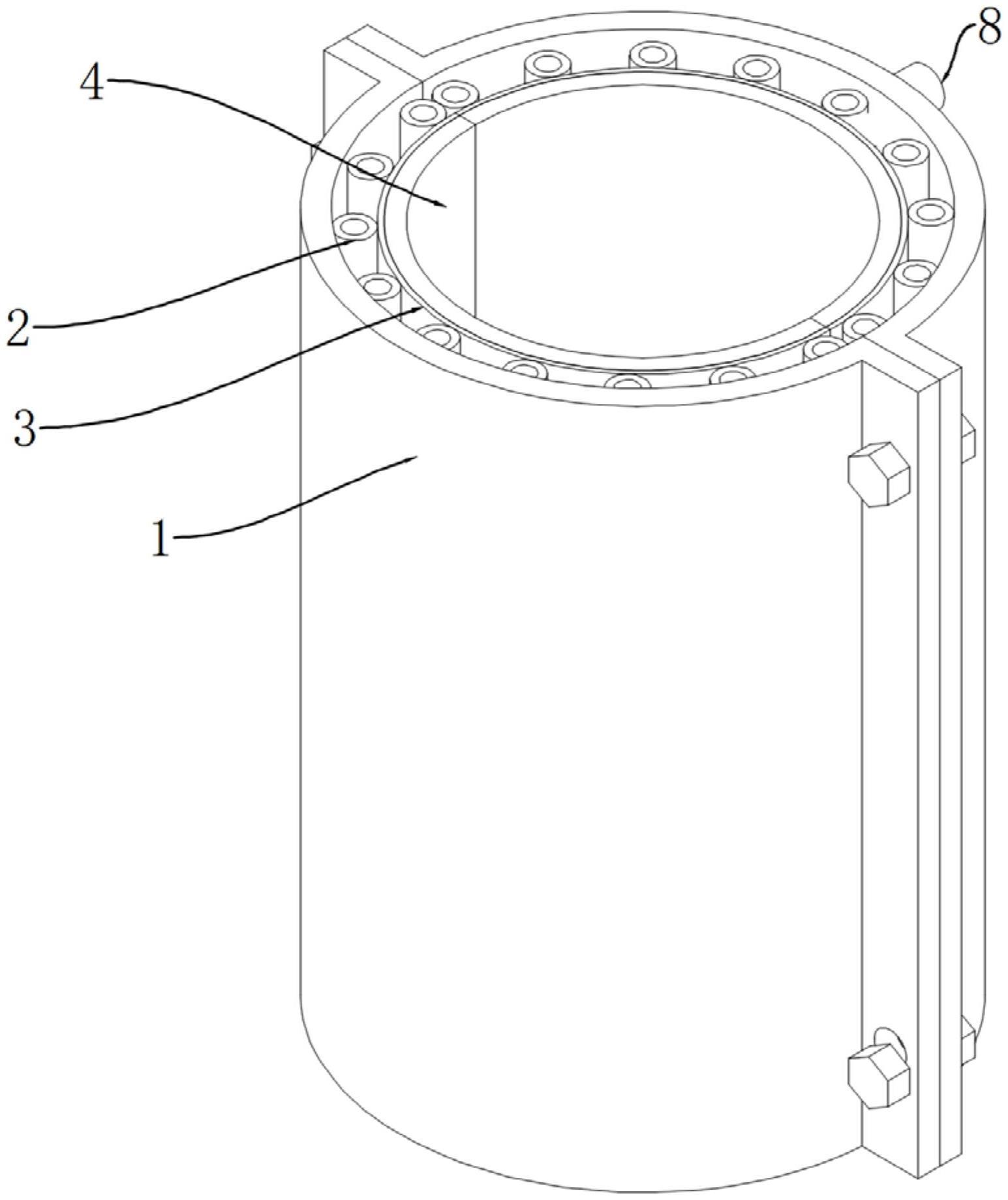 一种房建工程用混凝土柱保湿装置的制作方法