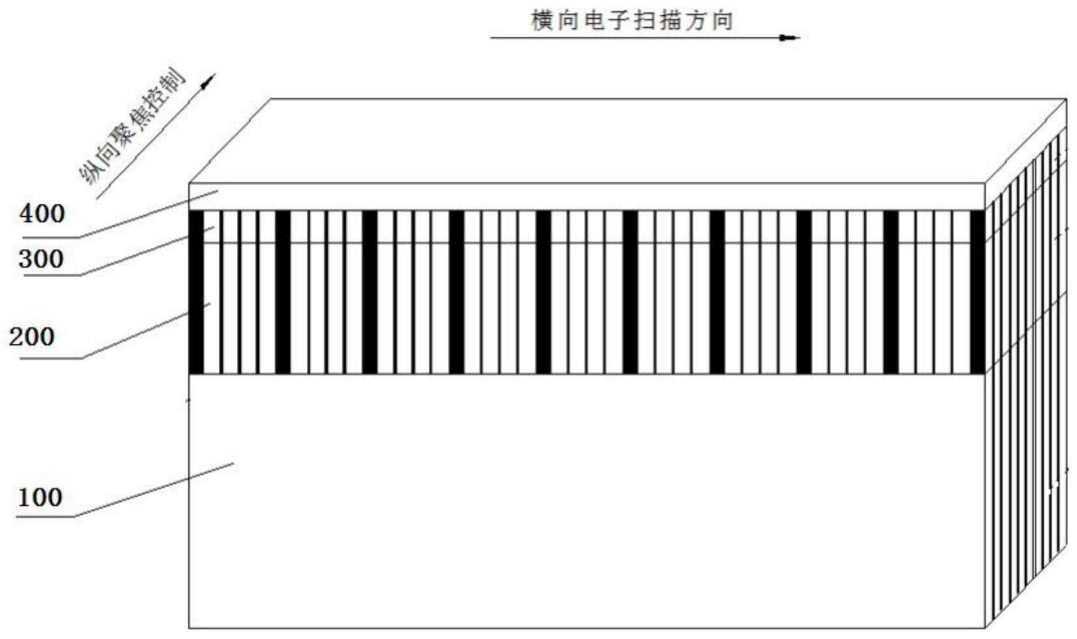 一种自聚焦医用超声诊断阵列换能器的制作方法